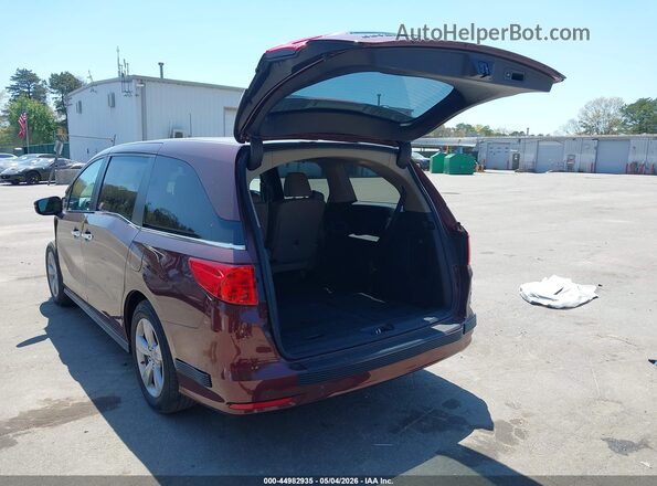 5FNRL6H75LB006448 2020 HONDA ODYSSEY Burgundy Rear left