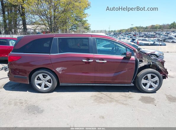 5FNRL6H75LB006448 2020 HONDA ODYSSEY Burgundy 360 interior view