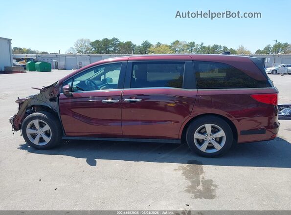 5FNRL6H75LB006448 2020 HONDA ODYSSEY Burgundy 