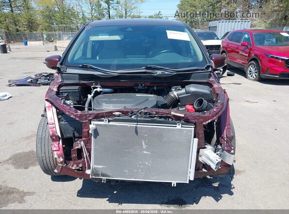 5FNRL6H75LB006448 2020 HONDA ODYSSEY Burgundy Rear interior view