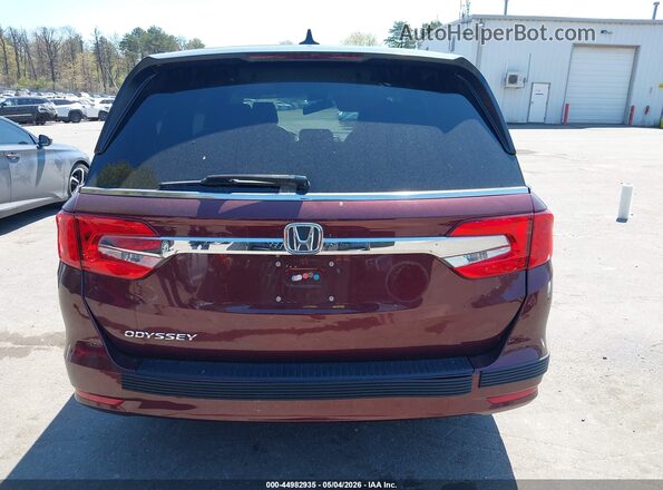 5FNRL6H75LB006448 2020 HONDA ODYSSEY Burgundy 