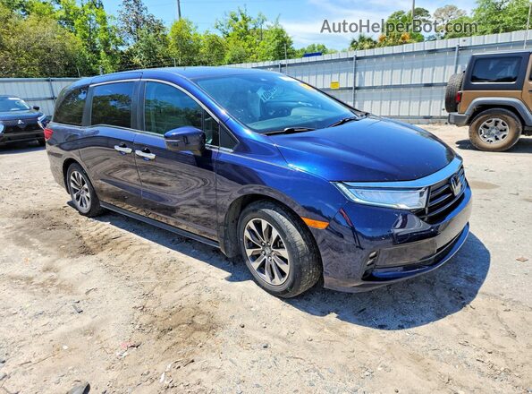 5FNRL6H75MB020948 2021 HONDA ODYSSEY Blue 