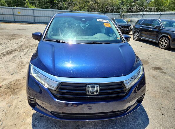 5FNRL6H75MB020948 2021 HONDA ODYSSEY Blue 