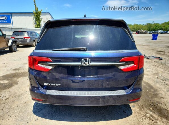 5FNRL6H75MB020948 2021 HONDA ODYSSEY Blue 