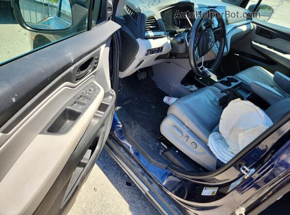 5FNRL6H75MB020948 2021 HONDA ODYSSEY Blue 