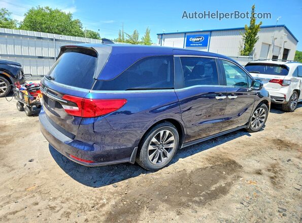5FNRL6H75MB020948 2021 HONDA ODYSSEY Blue 