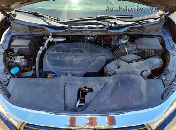 5FNRL6H75MB020948 2021 HONDA ODYSSEY Blue 