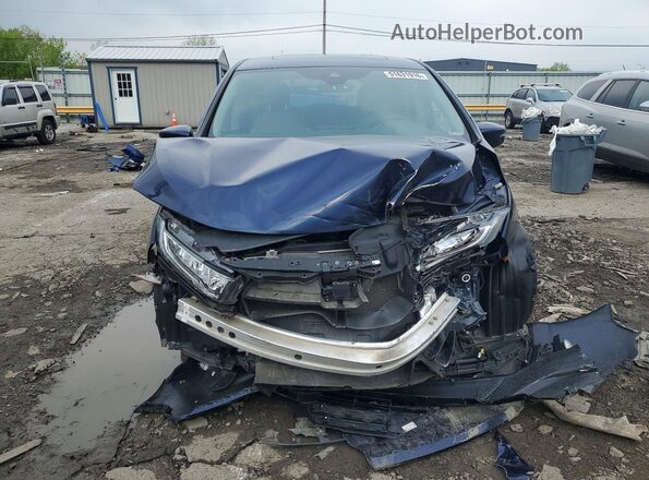 5FNRL6H75NB060786 2022 HONDA ODYSSEY Blue Front view