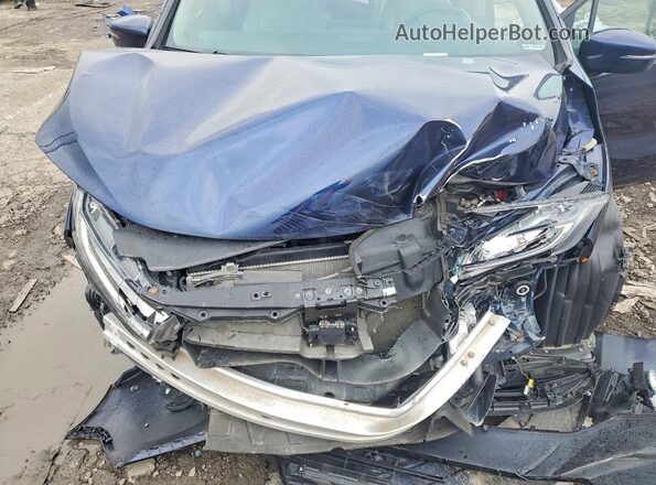 5FNRL6H75NB060786 2022 HONDA ODYSSEY Blue Engine compartment view