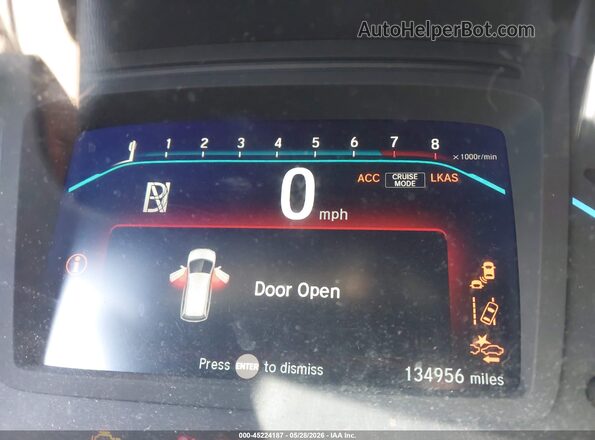 5FNRL6H76JB005743 2018 HONDA ODYSSEY Silver Հետևի նստատեղերի տեսք