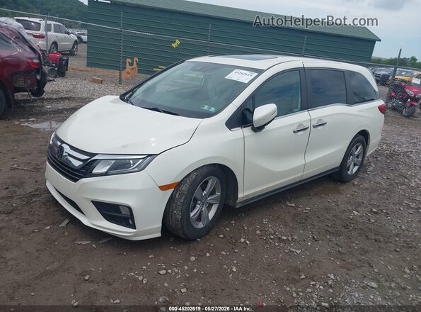 5FNRL6H76KB098278 2019 HONDA ODYSSEY White Vista tres cuartos delantera izquierda