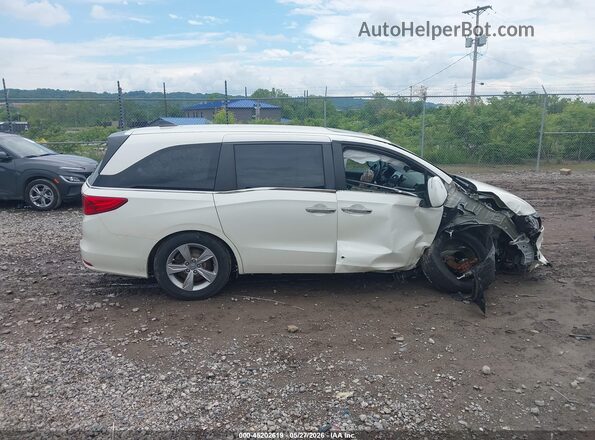 5FNRL6H76KB098278 2019 HONDA ODYSSEY White Vista interior trasera