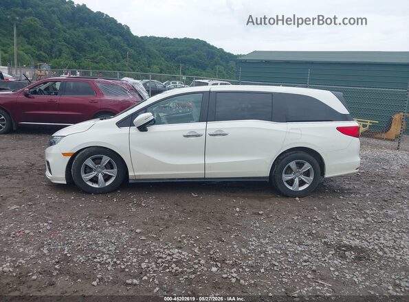 5FNRL6H76KB098278 2019 HONDA ODYSSEY White Vista interior de 360 grados