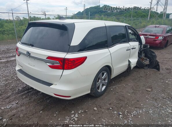 5FNRL6H76KB098278 2019 HONDA ODYSSEY White Trasero derecho