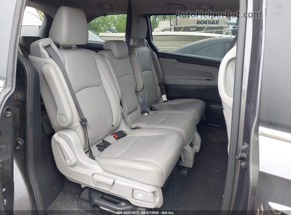 5FNRL6H76KB099690 2019 HONDA ODYSSEY Gray VIN կոդի պիտակի տեսք