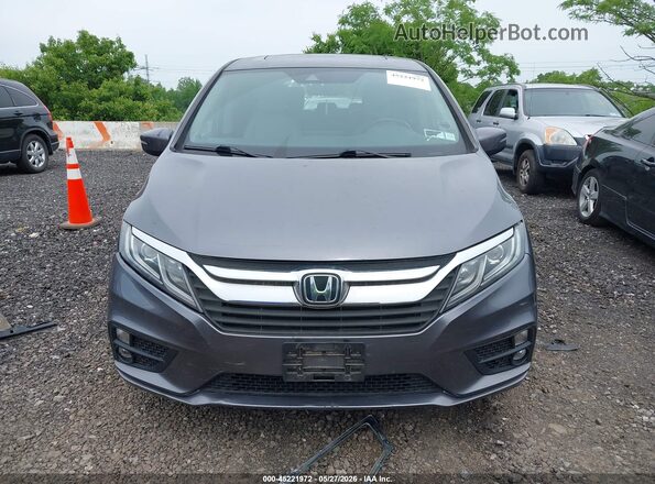 5FNRL6H76KB099690 2019 HONDA ODYSSEY Gray Սարքավորումների վահանակի տեսք