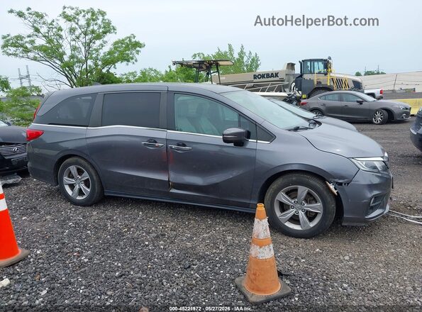 5FNRL6H76KB099690 2019 HONDA ODYSSEY Gray Սալոնի հետևի տեսք