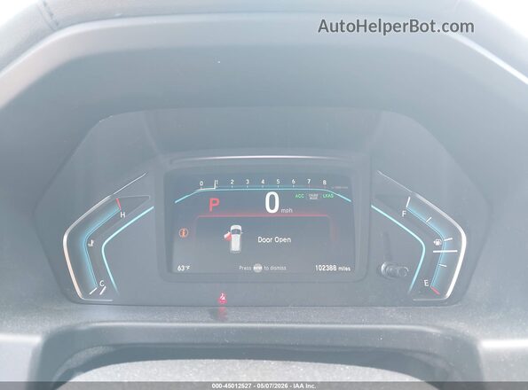 5FNRL6H76LB061894 2020 HONDA ODYSSEY White Вид задніх сидінь