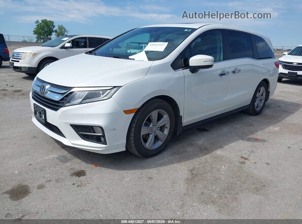 5FNRL6H76LB061894 2020 HONDA ODYSSEY White Передня ліва чверть