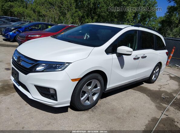 5FNRL6H76LB064309 2020 HONDA ODYSSEY White Передня ліва чверть