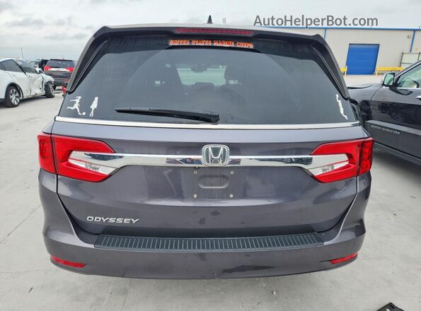 5FNRL6H76LB068666 2020 HONDA ODYSSEY Gray Вид ззаду