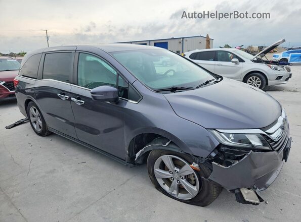 5FNRL6H76LB068666 2020 HONDA ODYSSEY Gray Передня права чверть