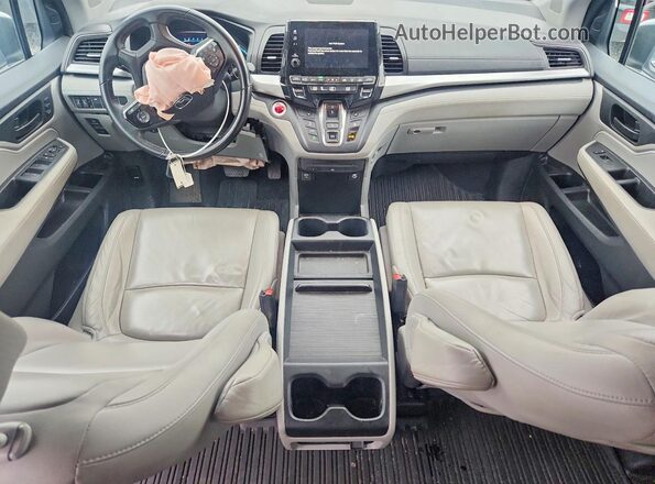5FNRL6H76LB068666 2020 HONDA ODYSSEY Gray Вид задніх сидінь