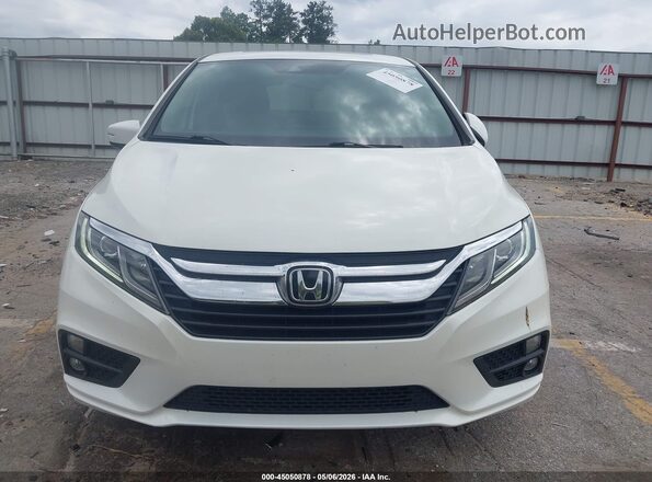 5FNRL6H77KB098290 2019 HONDA ODYSSEY White ხელსაწყოთა პანელის ხედი