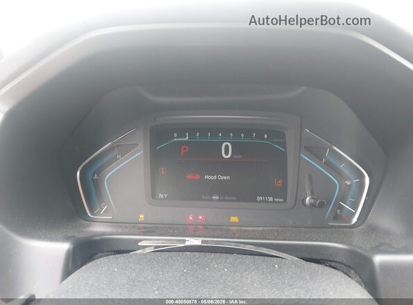 5FNRL6H77KB098290 2019 HONDA ODYSSEY White უკანა სავარძლების ხედი