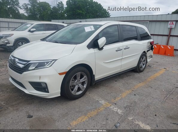 5FNRL6H77KB098290 2019 HONDA ODYSSEY White წინა მარცხენა ხედი სამი მეოთხედიდან