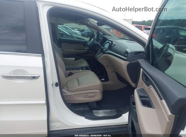 5FNRL6H77KB098290 2019 HONDA ODYSSEY White წინა სალონის ხედი