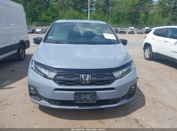 5FNRL6H77SB031236 2025 HONDA ODYSSEY Light Blue ხელსაწყოთა პანელის ხედი