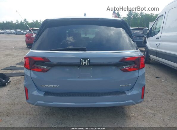 5FNRL6H77SB031236 2025 HONDA ODYSSEY Light Blue 