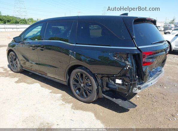 5FNRL6H77SB086429 2025 HONDA ODYSSEY Черный Задняя левая четверть