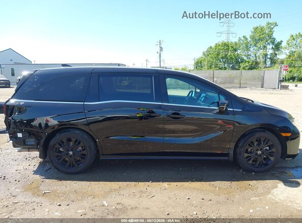 5FNRL6H77SB086429 2025 HONDA ODYSSEY Черный Панорамный вид салона 360°
