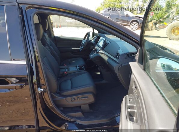 5FNRL6H77SB086429 2025 HONDA ODYSSEY Черный Вид салона спереди