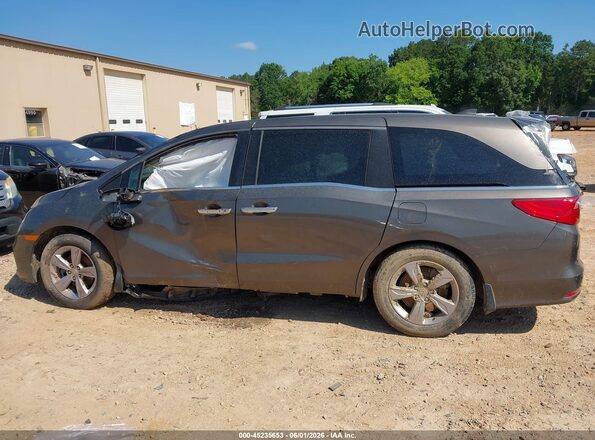 5FNRL6H78JB063708 2018 HONDA ODYSSEY Gray Vista interior de 360 grados