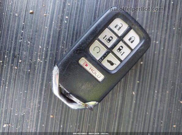 5FNRL6H78JB063708 2018 HONDA ODYSSEY Gray Vista del salpicadero