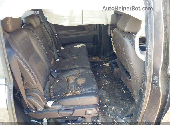 5FNRL6H78JB063708 2018 HONDA ODYSSEY Gray Vista de la etiqueta del VIN
