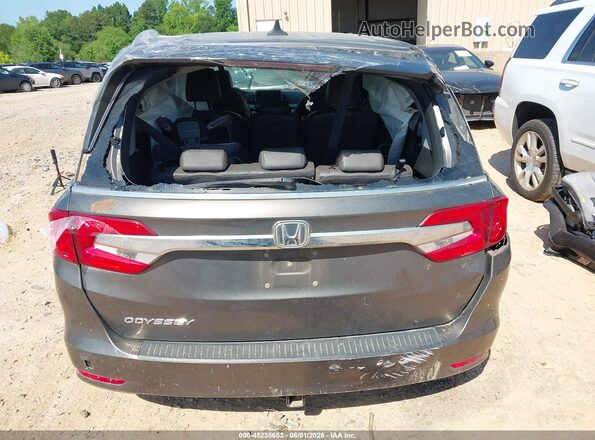 5FNRL6H78JB063708 2018 HONDA ODYSSEY Gray 
