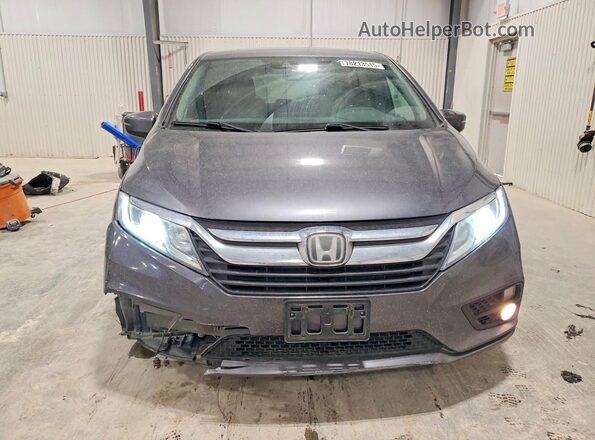 5FNRL6H78JB081996 2018 HONDA ODYSSEY Charcoal წინა ხედი