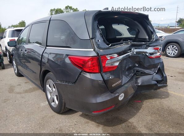 5FNRL6H78KB077156 2019 HONDA ODYSSEY Gray Задня ліва чверть