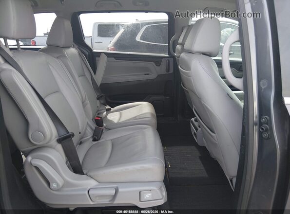 5FNRL6H78KB077156 2019 HONDA ODYSSEY Gray Вид наклейки з VIN-кодом