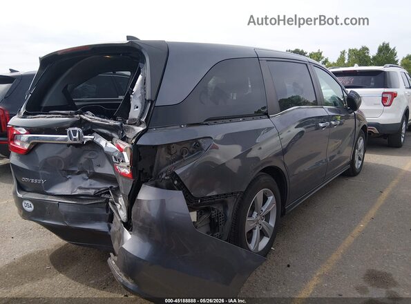 5FNRL6H78KB077156 2019 HONDA ODYSSEY Gray Задня права чверть