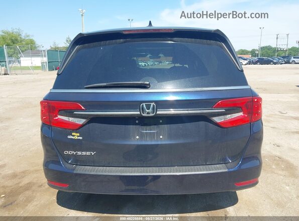 5FNRL6H78MB017607 2021 HONDA ODYSSEY Blue 