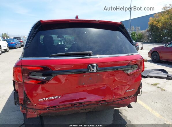 5FNRL6H78PB072577 2023 HONDA ODYSSEY Red 