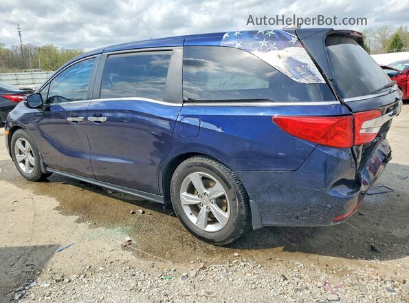 5FNRL6H79JB006949 2018 HONDA ODYSSEY Blue 