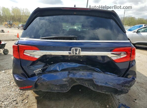 5FNRL6H79JB006949 2018 HONDA ODYSSEY Blue 