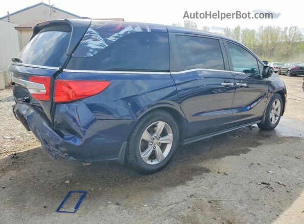 5FNRL6H79JB006949 2018 HONDA ODYSSEY Blue 
