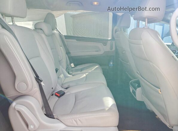 5FNRL6H79JB006949 2018 HONDA ODYSSEY Blue 